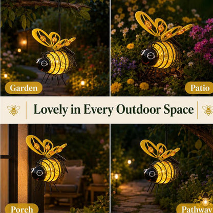 🐝💡Solar Powered HangingBee Garden Light