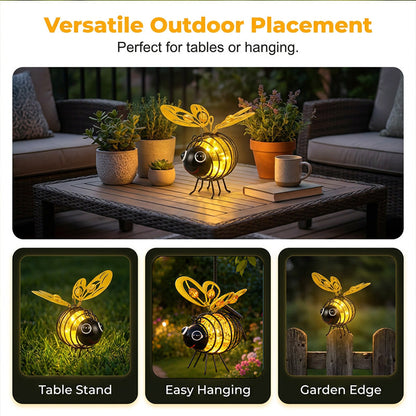 🐝💡Solar Powered HangingBee Garden Light